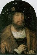 Michel Sittow Christian II oil on canvas